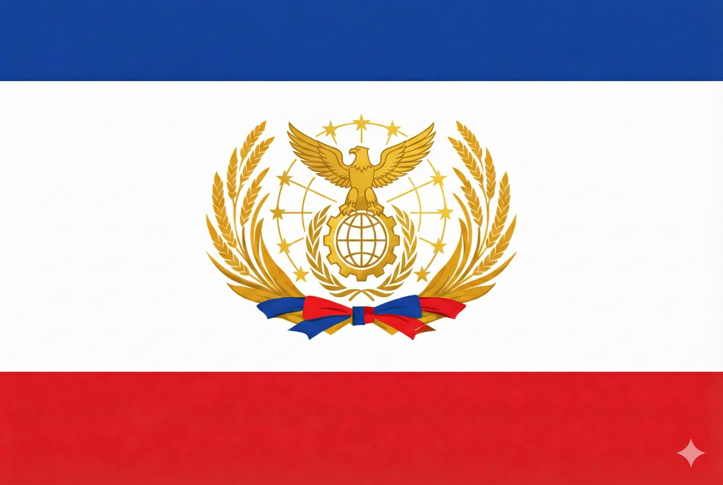 북한과도임시정부 로고